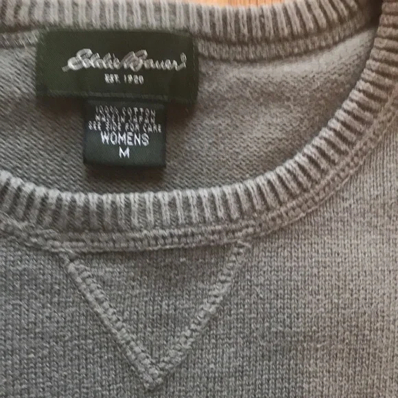 Eddie Bauer sweater sweatshirt - Picture 3 of 9